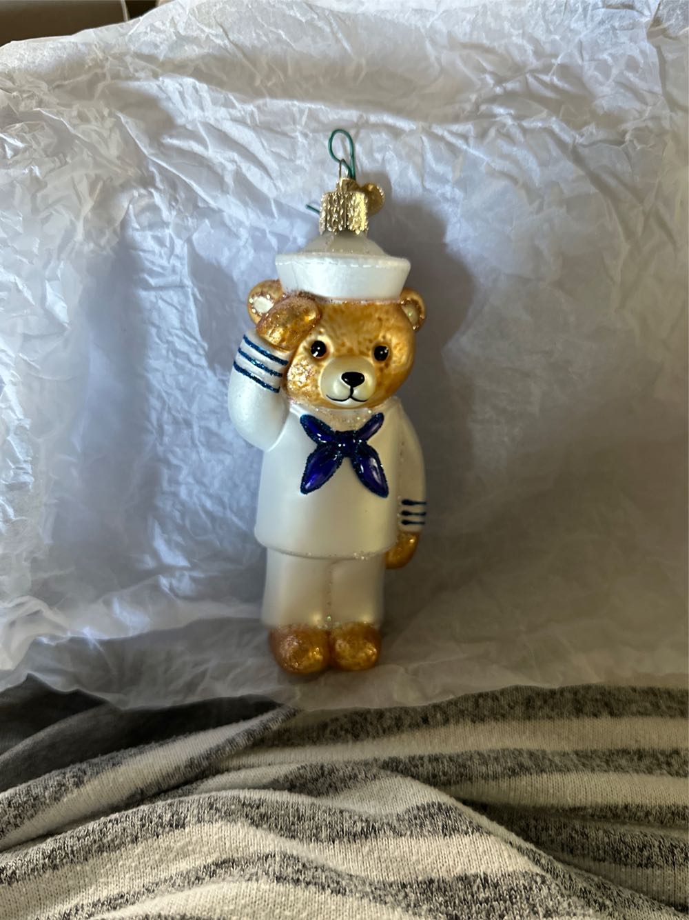 Felt Elf With Lucas Picture