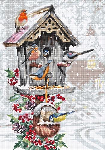 Counted Cross Stitch Kit Luca-s Bird House B2399 Needlecraft Kit  ornament collectible [Barcode 4840746029578] - Main Image 1