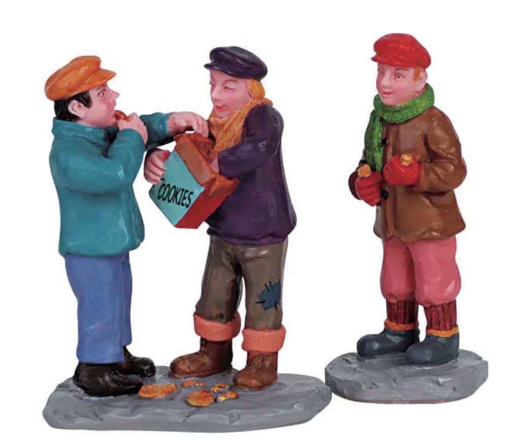 Miniature Frosty Friends Pewter Husky