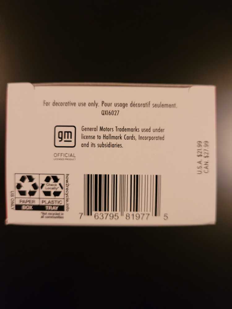 2024 GMC Hummer EV - Keepsake (Vehicles) ornament collectible [Barcode 763795819775] - Main Image 4