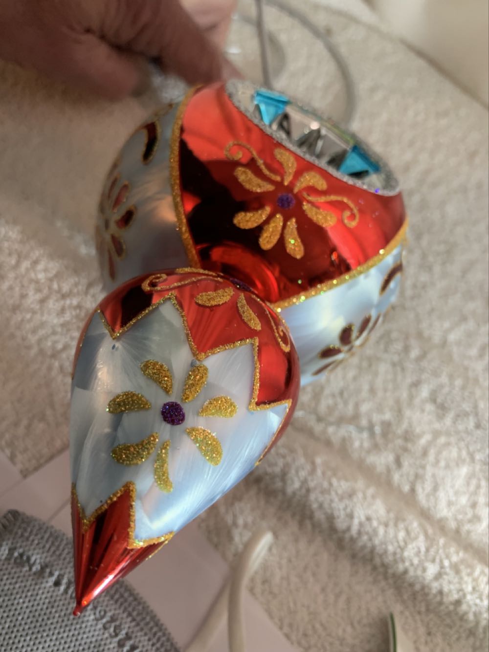 St Basil’s Baubles, Red - 20th Anniversary Edition (Christmas Tree Ornament) ornament collectible - Main Image 4