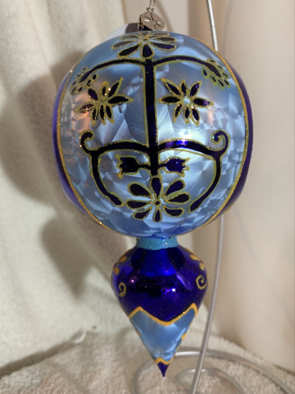 St Basil’s Baubles, Blue - 20th Anniversary Edition (Christmas Tree Ornament) ornament collectible - Main Image 2