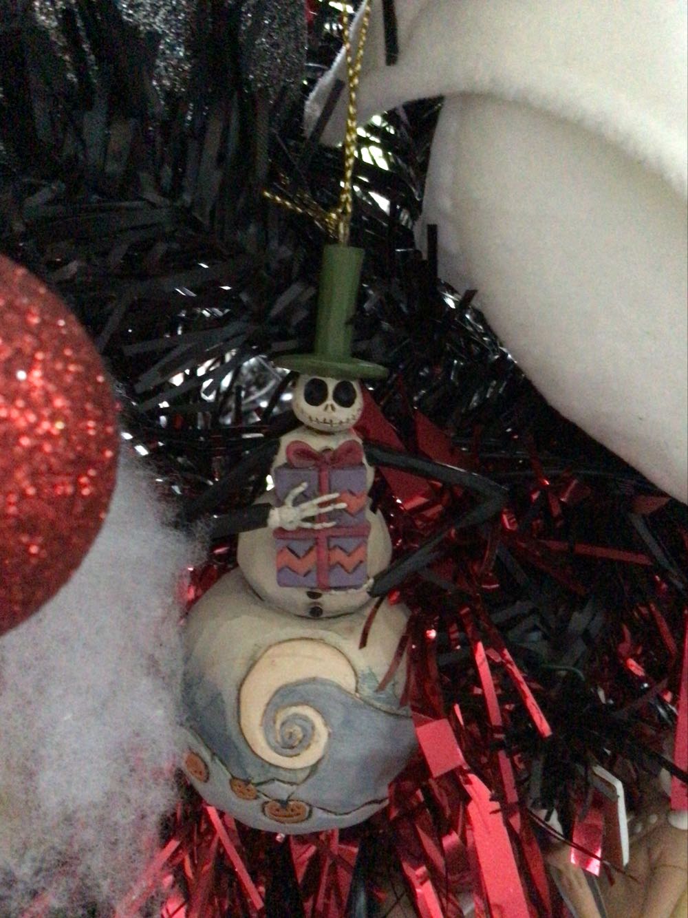 Nightmare Before Christmas Disney Traditions Jack Snowman  ornament collectible - Main Image 1