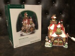 Northern Lights Fire Station  ornament collectible [Barcode 734409183544] - Main Image 1