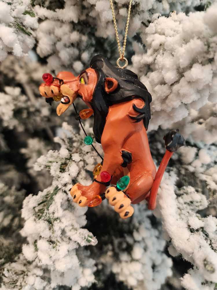 Scar Ornament - Enesco Christmas Ornament (Lion King) ornament collectible - Main Image 4