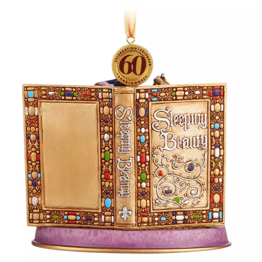Sleeping Beauty 60th Anniversary Legacy Sketchbook Ornament - Disney Legacy Sketchbook (Sleeping Beauty) ornament collectible [Barcode 465061587554] - Main Image 2
