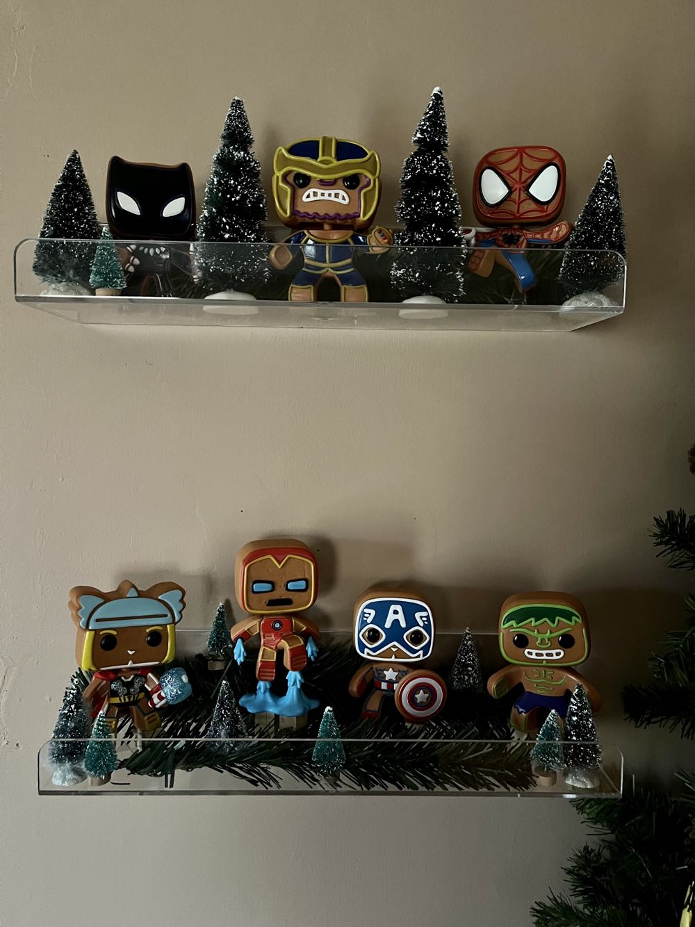 Akro Agate Orange And White Slag Glass Mini Urn Toothpick Holder