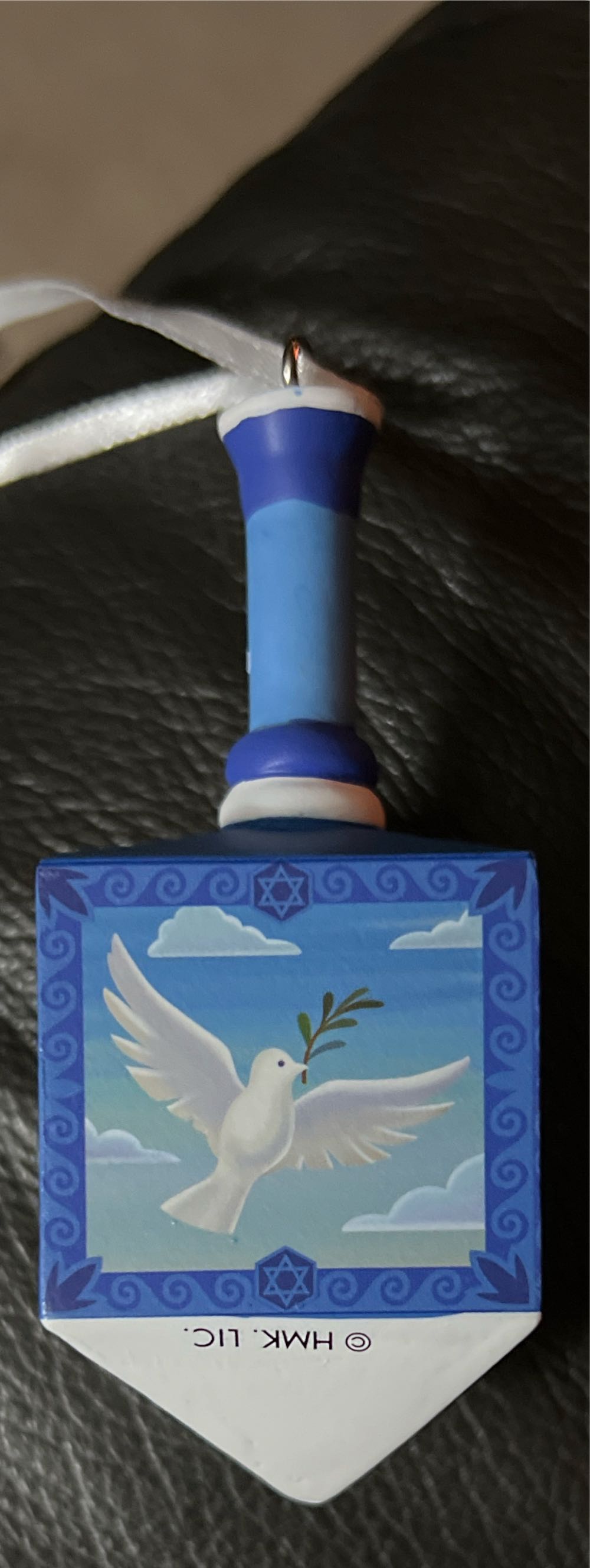 Dreidel - Hanukkah (Hanukkah) ornament collectible [Barcode 661127008364] - Main Image 3