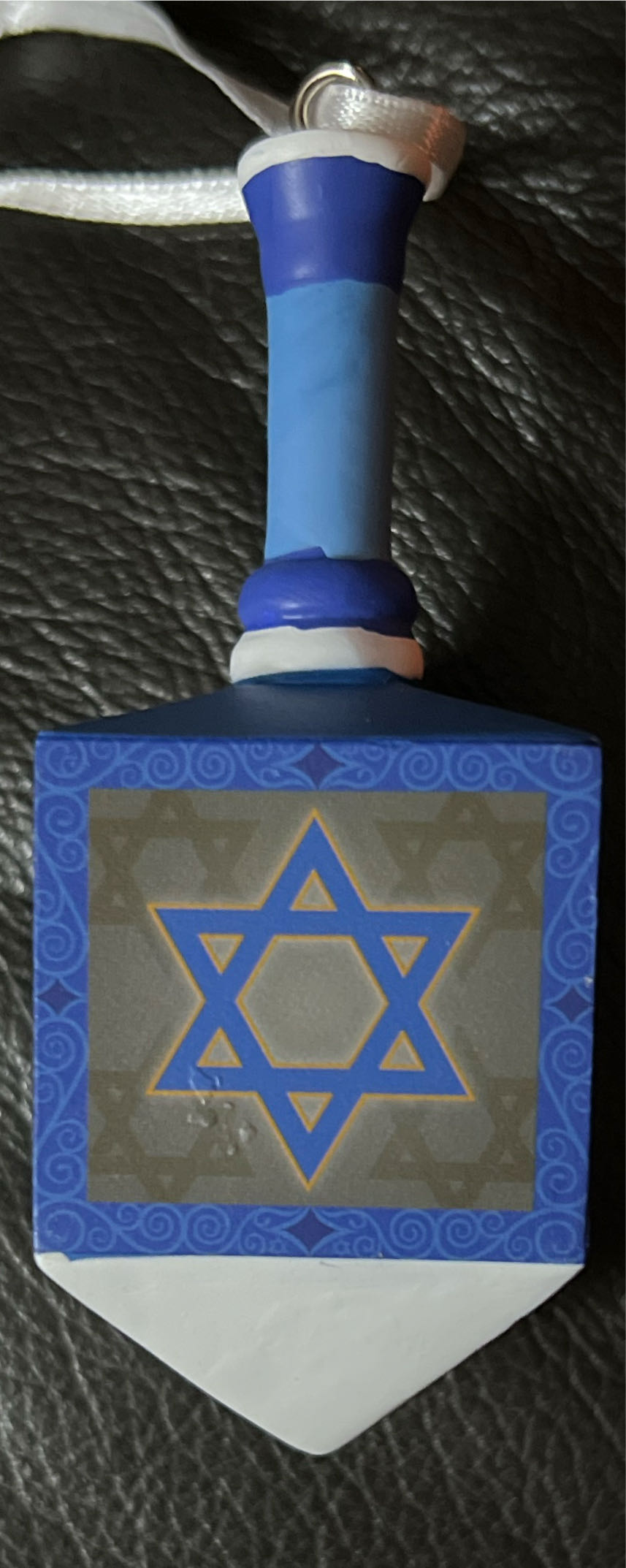 Dreidel - Hanukkah (Hanukkah) ornament collectible [Barcode 661127008364] - Main Image 4