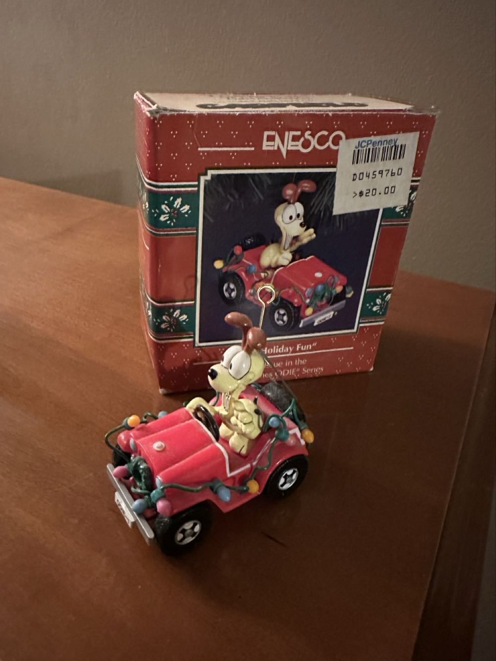 4x4 Holiday Fun - Odie  ornament collectible - Main Image 2