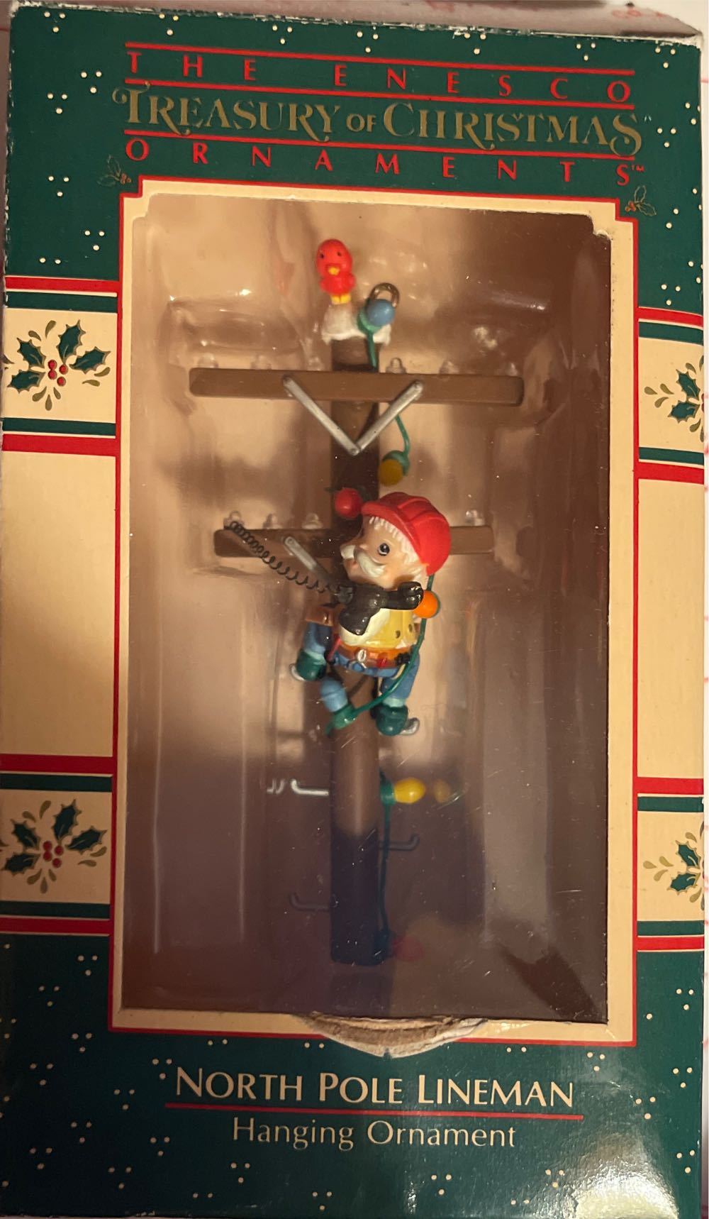 Our first Christmas together porcelain bell