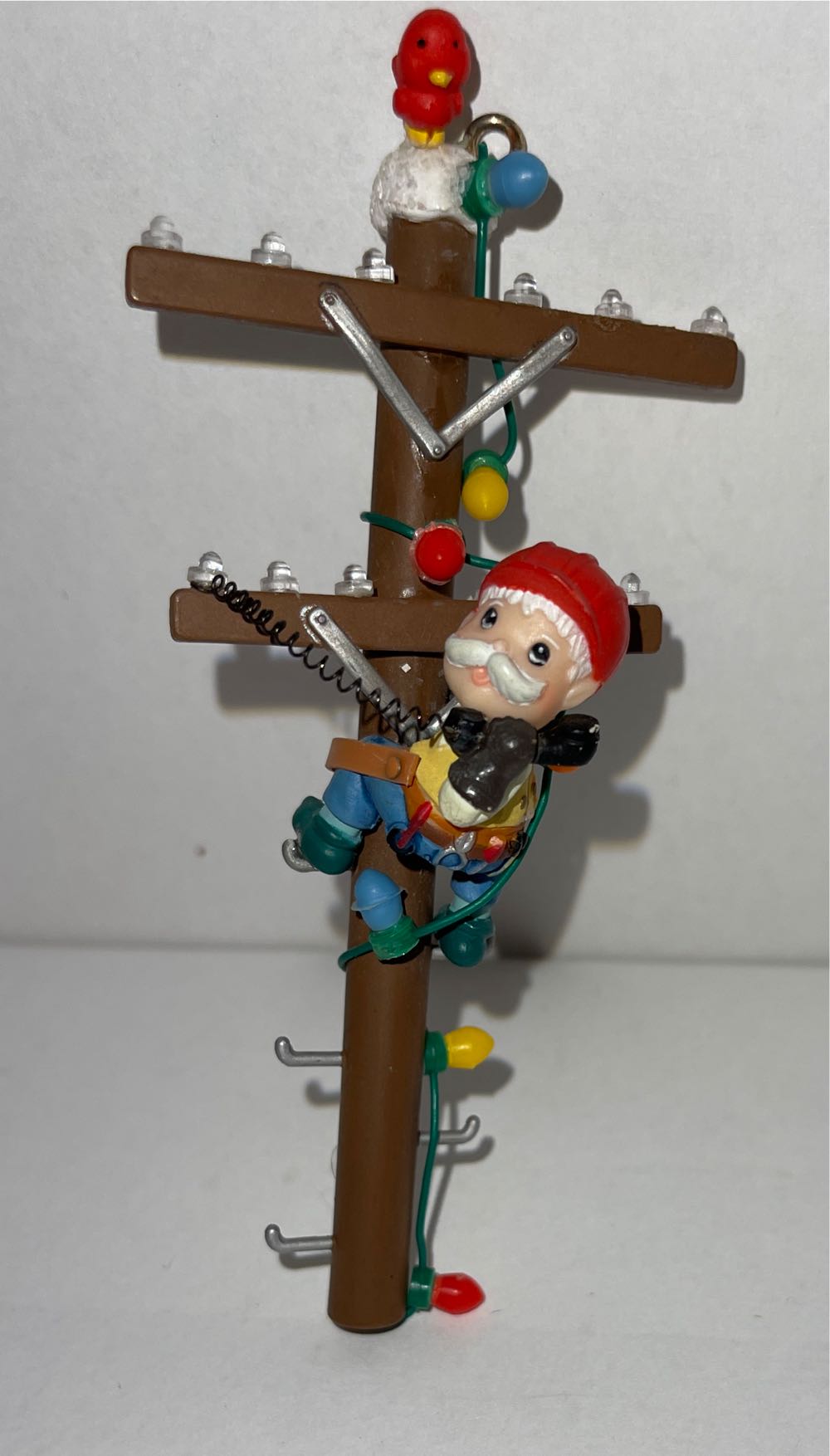 North Pole Lineman Enesco - Treasury Of Christmas Ornaments (Santa) ornament collectible - Main Image 2