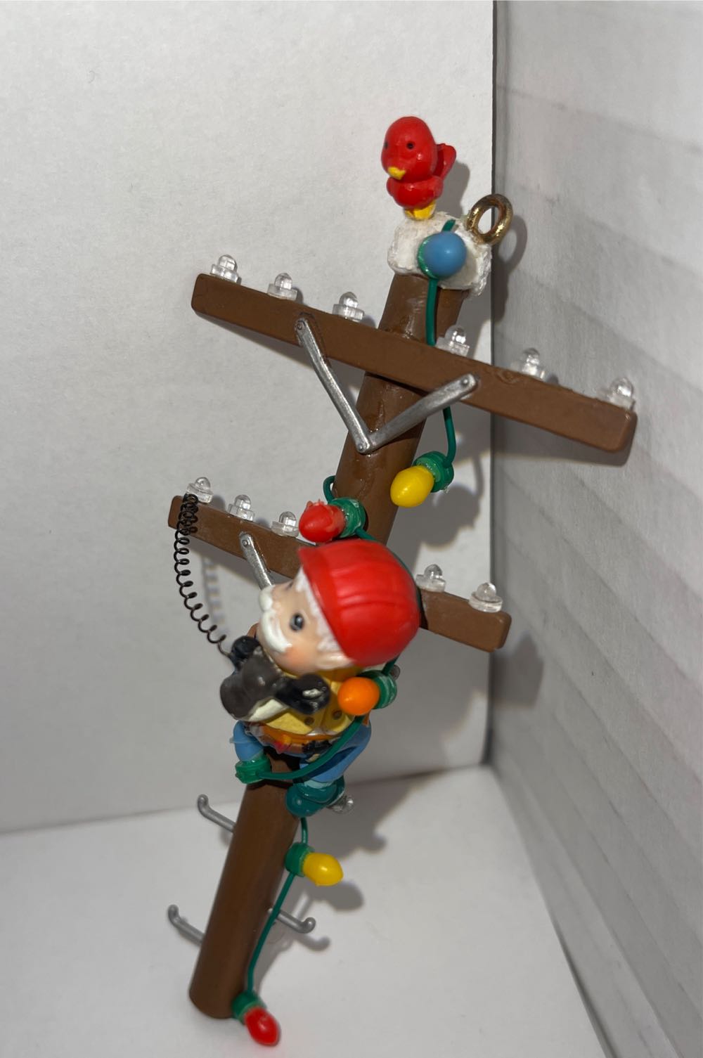 North Pole Lineman Enesco - Treasury Of Christmas Ornaments (Santa) ornament collectible - Main Image 3