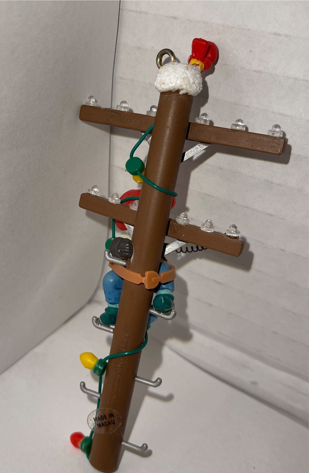 North Pole Lineman Enesco - Treasury Of Christmas Ornaments (Santa) ornament collectible - Main Image 4