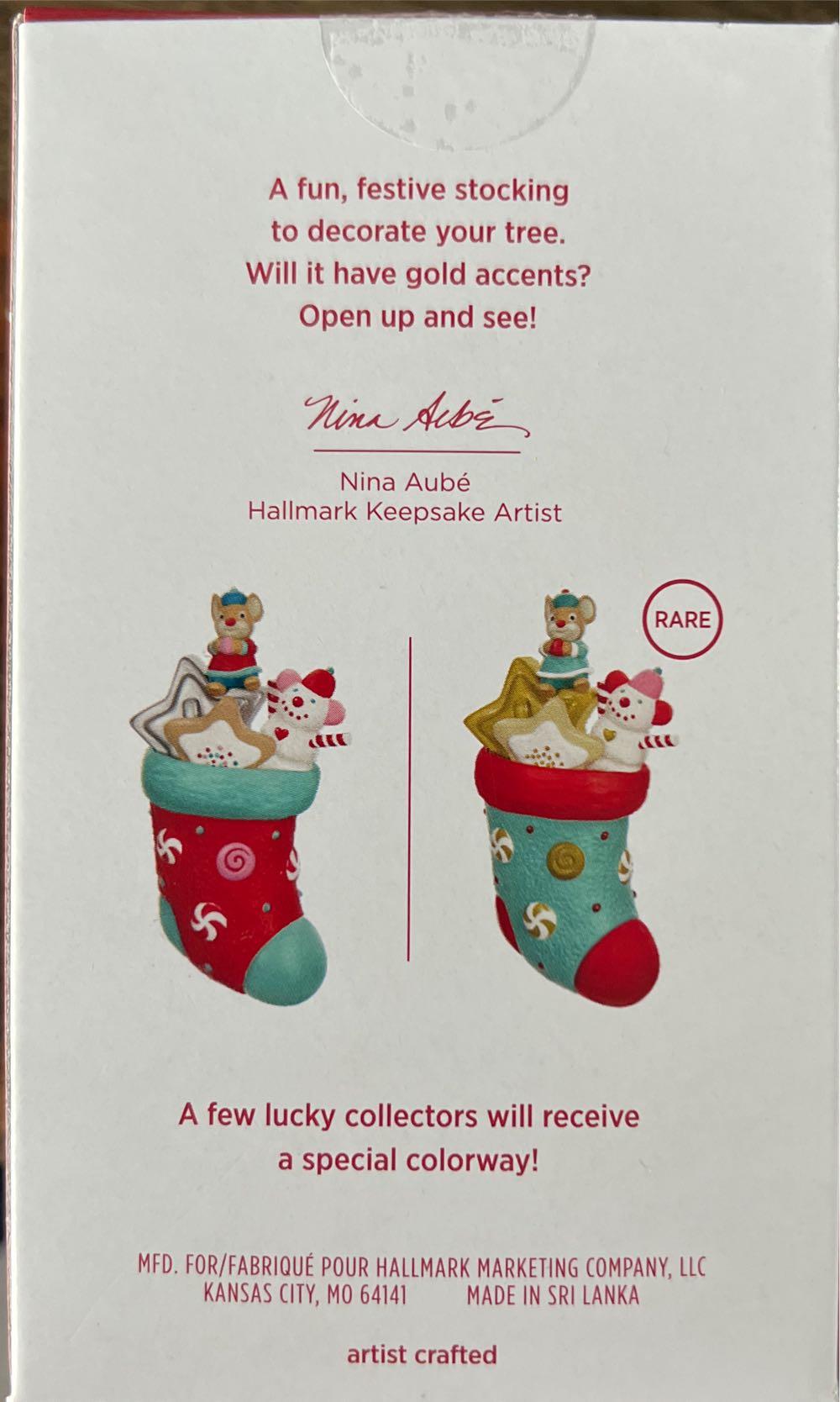 Stocking Stuffers Surprise Silver - Stocking Stuffers (Rare Colorway: Gold) ornament collectible [Barcode 763795793563] - Main Image 3