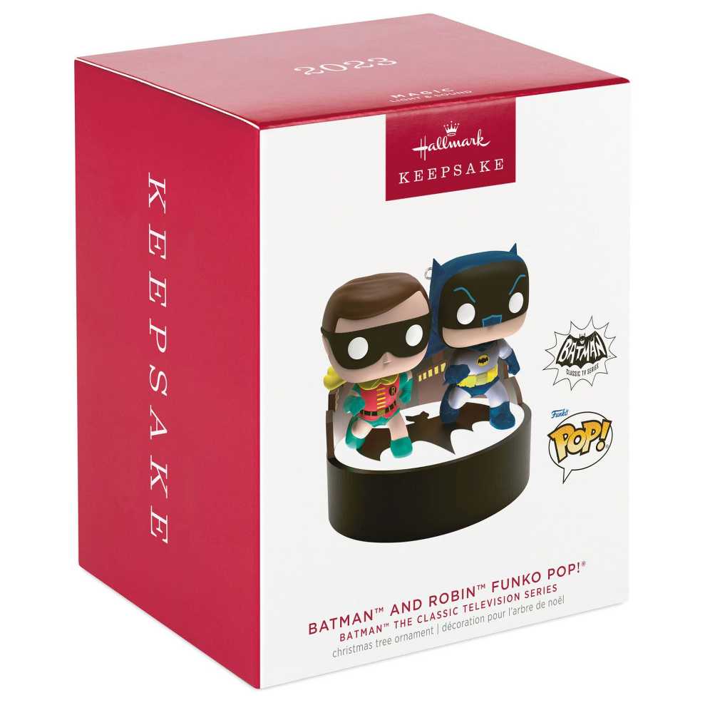 Batman: Batman & Robin Funko Pop! - Batman TV Show (Funko Pop!) ornament collectible [Barcode 763795825141] - Main Image 2