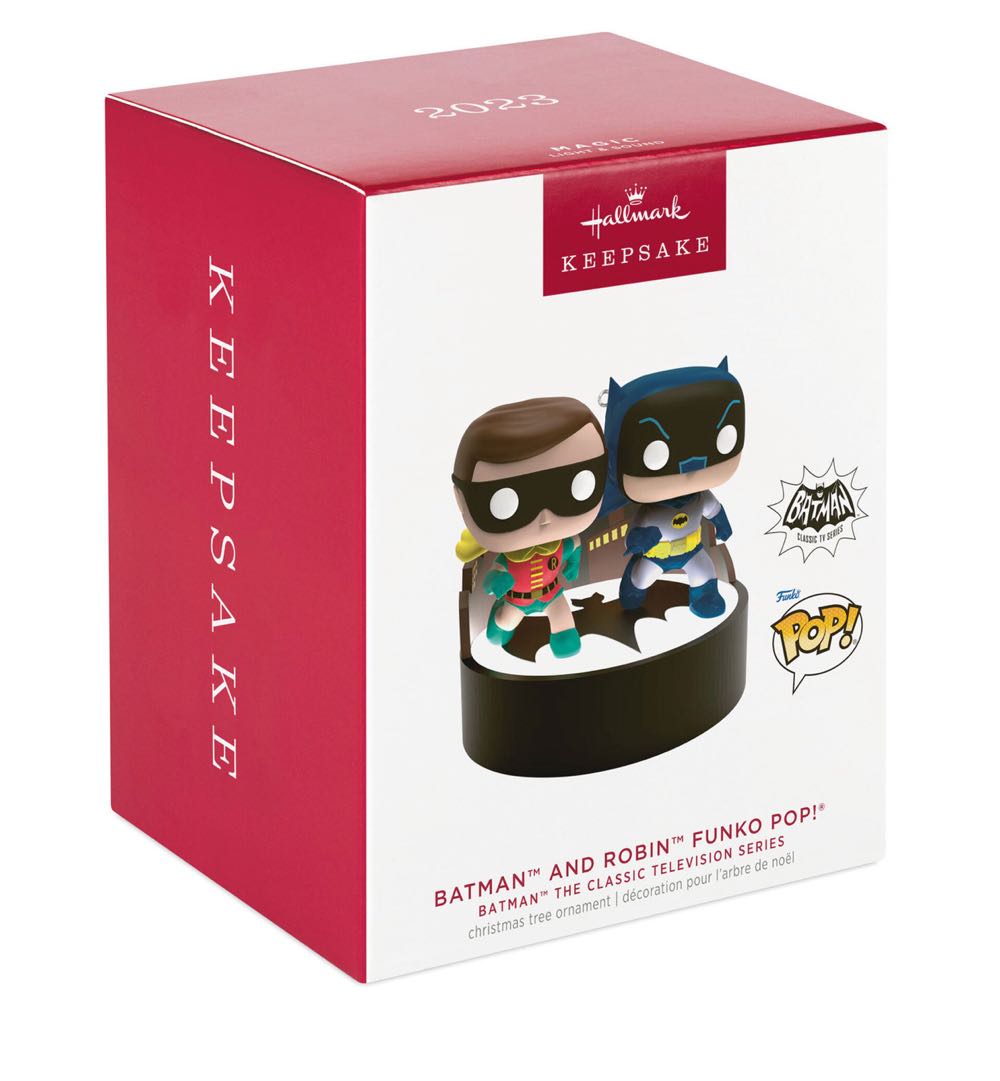 Batman: Batman & Robin Funko Pop! - Batman TV Show (Funko Pop!) ornament collectible [Barcode 763795825141] - Main Image 3
