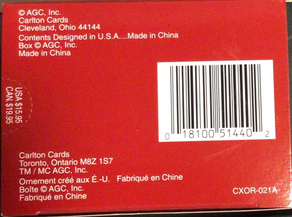 Baby Girl’s First Christmas- Dated 1999  (Baby’s 1st Christmas) ornament collectible [Barcode 018100514402] - Main Image 3