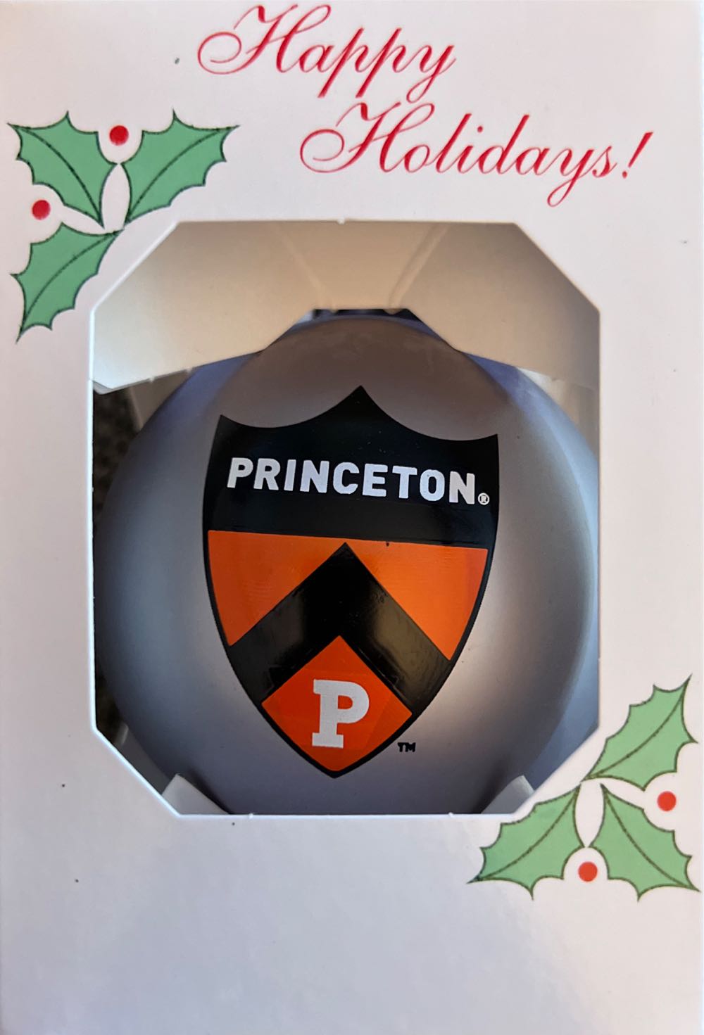 Princeton Crest Ornament  ornament collectible [Barcode 660534028248] - Main Image 1