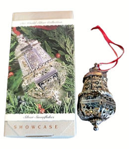 Hallmark Silver Snowflake Keepsake Ornament Old World Collection Showcase  ornament collectible [Barcode 015012258677] - Main Image 1