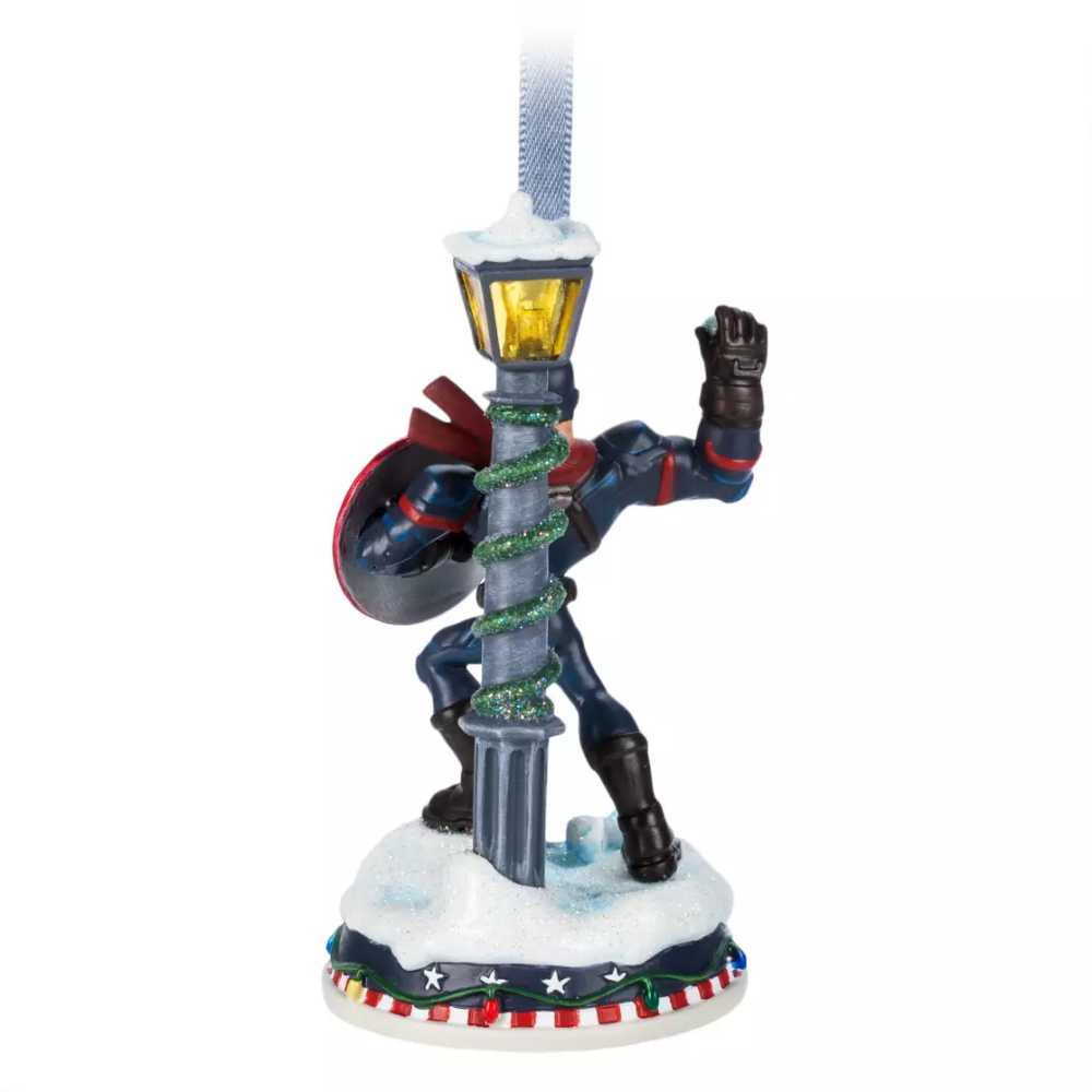 Captain America - Marvel Captain America (Disney Sketchbook) ornament collectible [Barcode 437101498427] - Main Image 3