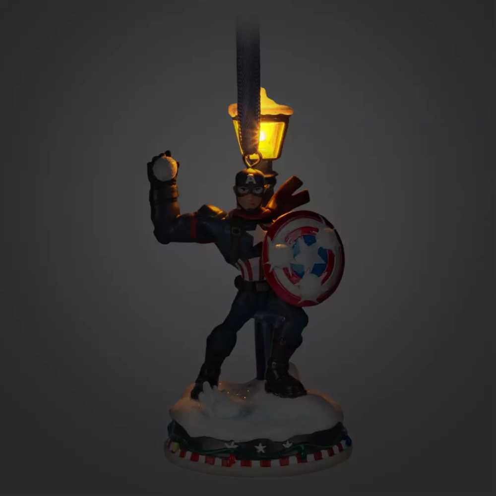 Captain America - Marvel Captain America (Disney Sketchbook) ornament collectible [Barcode 437101498427] - Main Image 4