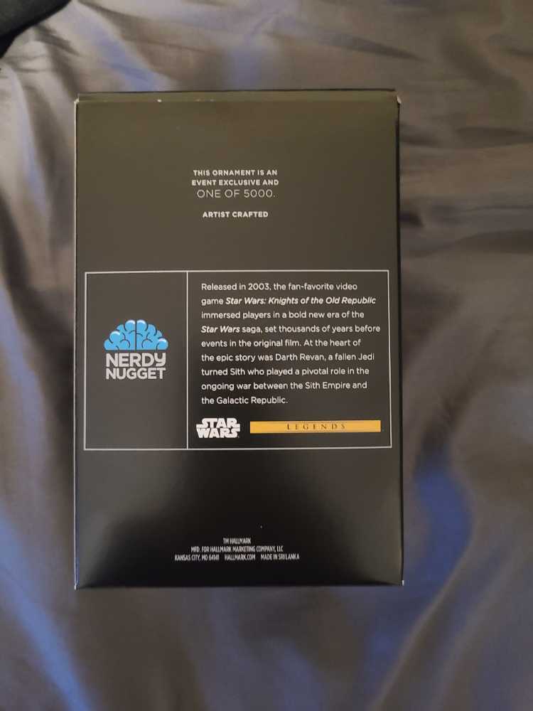 Darth Revan Star Wars: Knights Of The Old Republic  ornament collectible - Main Image 2