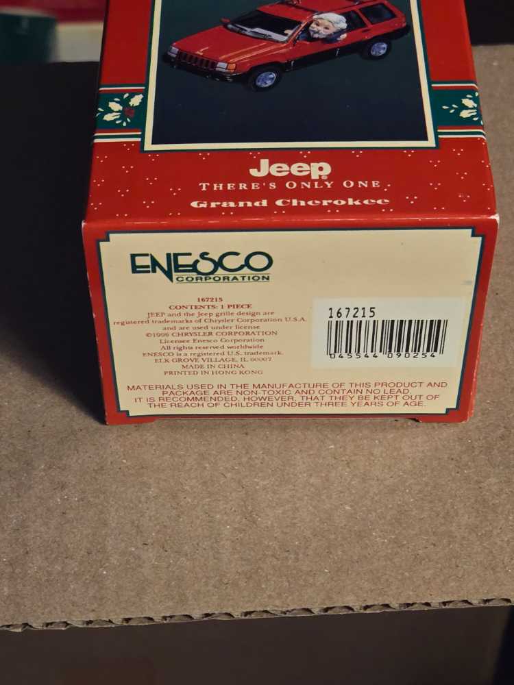Enesco Jeep There’s Only One   (Cars & Trucks) ornament collectible [Barcode 045544090254] - Main Image 3