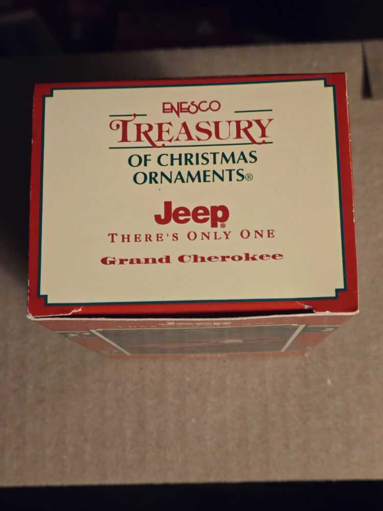 Enesco Jeep There’s Only One   (Cars & Trucks) ornament collectible [Barcode 045544090254] - Main Image 4