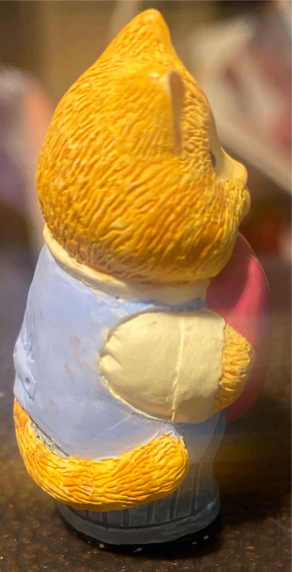 Merry Miniature Cameron With Heart - Merry Miniatures Cameron (Cat, Heart, Valentine’s Day) ornament collectible - Main Image 2