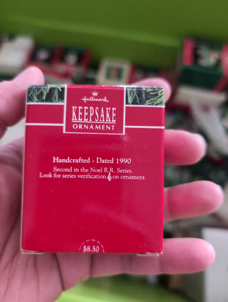 Noel R.R. Coal Car - Keepsake Miniature (Miniatures) ornament collectible - Main Image 2