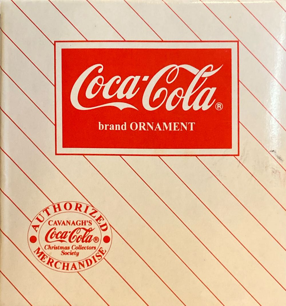 1946 - Sprite with Coca-Cola Bottle - Cavanaugh’s Coca-Cola Christmas Collectors Society (Coca-Cola Santa Claus) ornament collectible - Main Image 2
