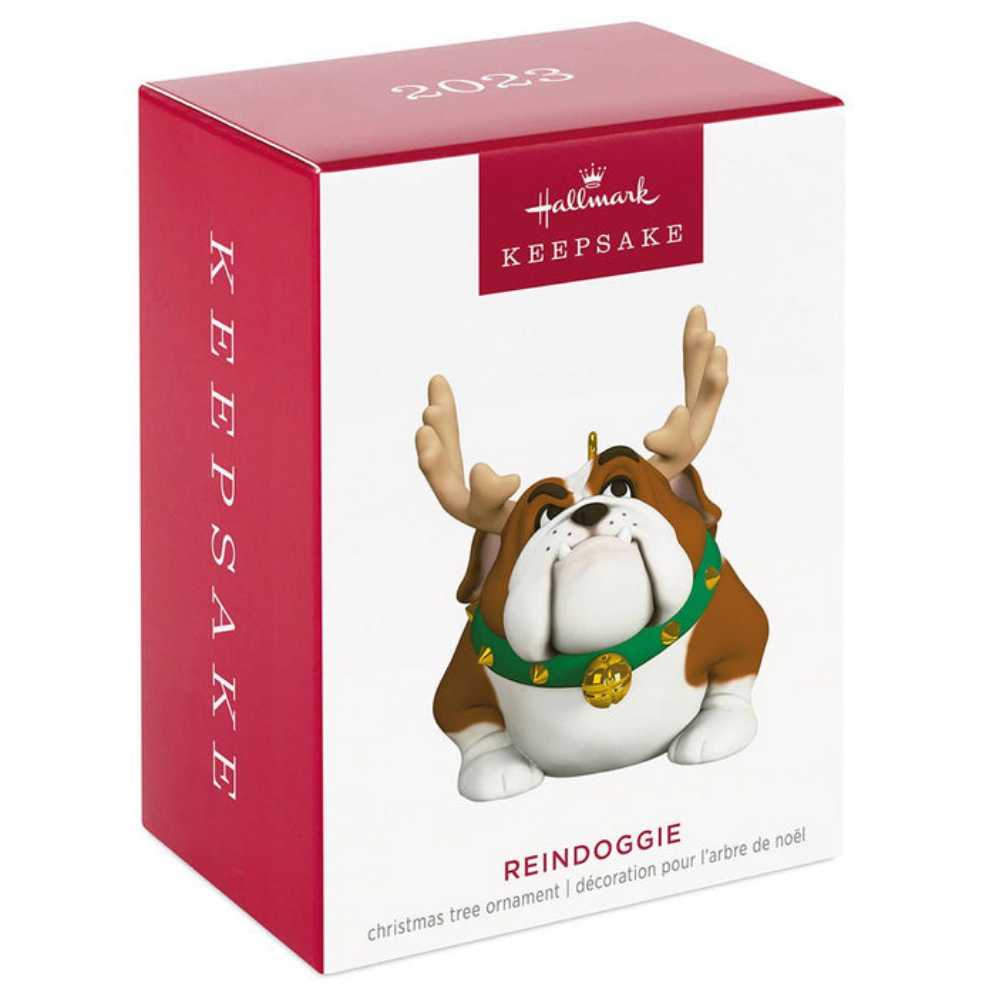 Reindoggie - Dog, Reindeer (Dog, Reindeer) ornament collectible [Barcode 763795829309] - Main Image 3