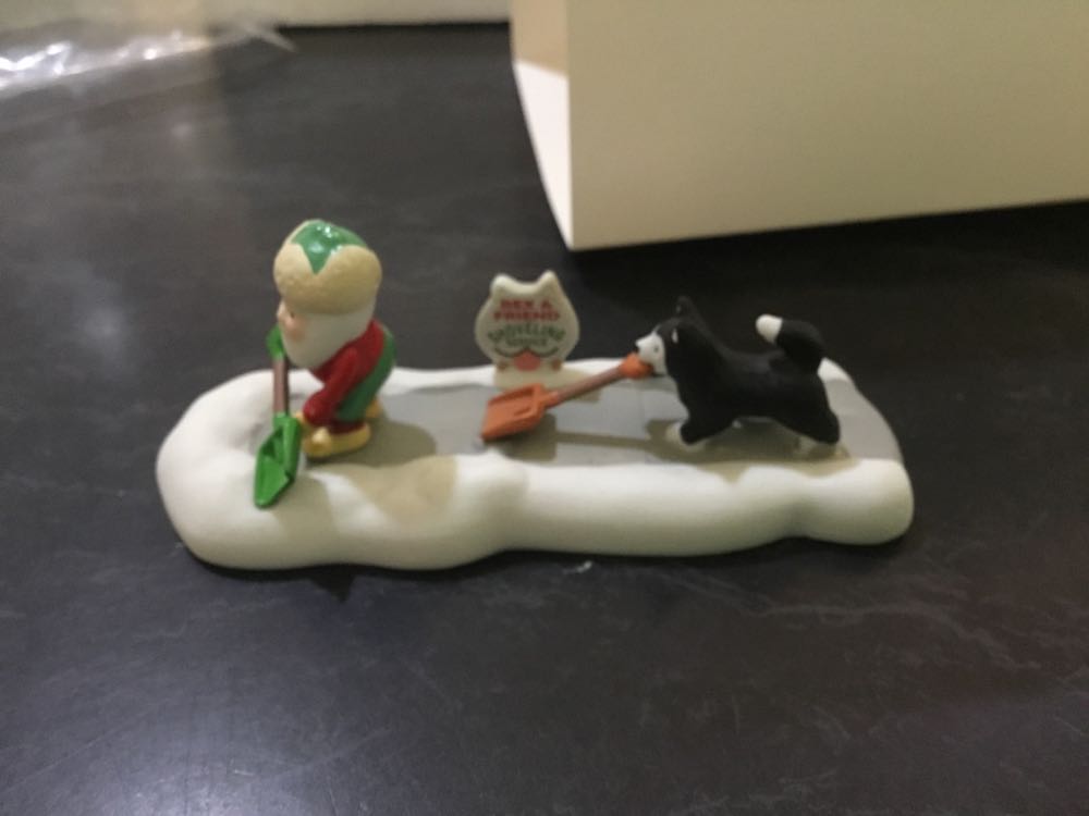 Shoveling Buddies For Hire - North pole series ornament collectible - Main Image 2