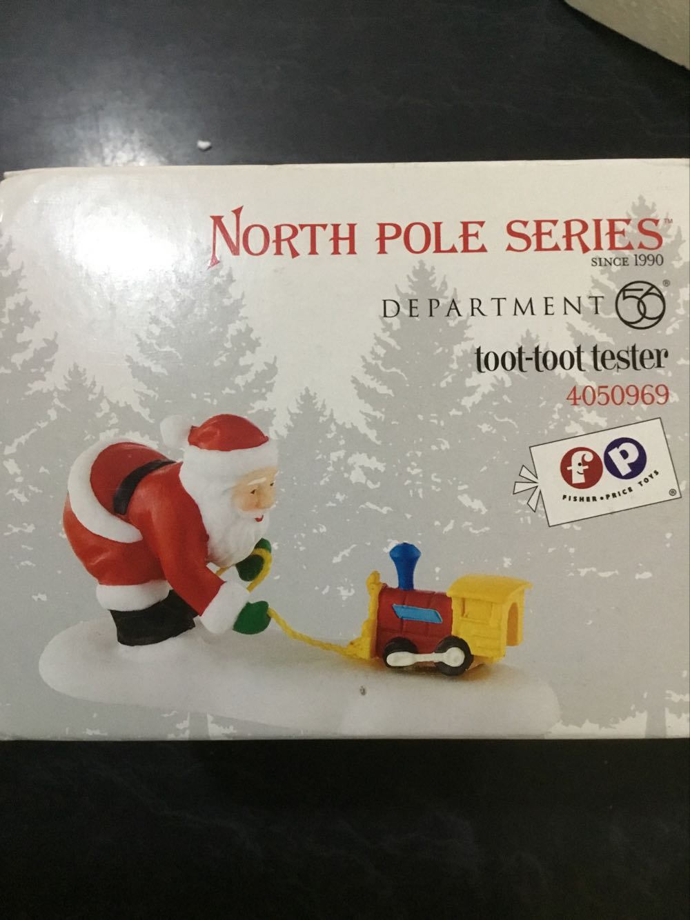 Fisher Price Toot-toot Tester - North pole series (Fisher Price) ornament collectible [Barcode 045544836890] - Main Image 2