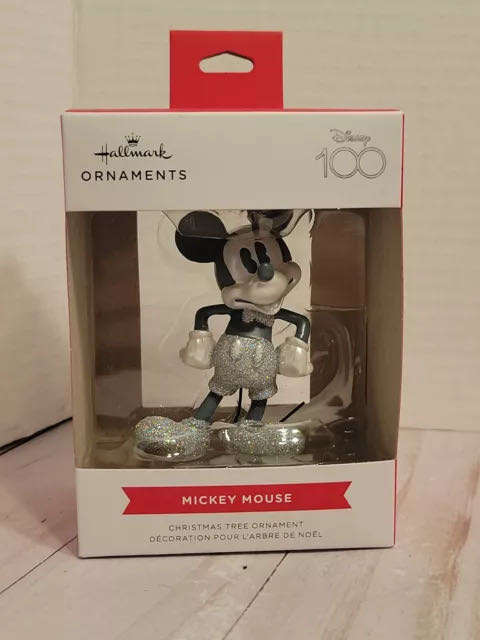 Mickey Mouse Disney 100 - Hallmark Ornament (Disney) ornament collectible [Barcode 661127019940] - Main Image 2