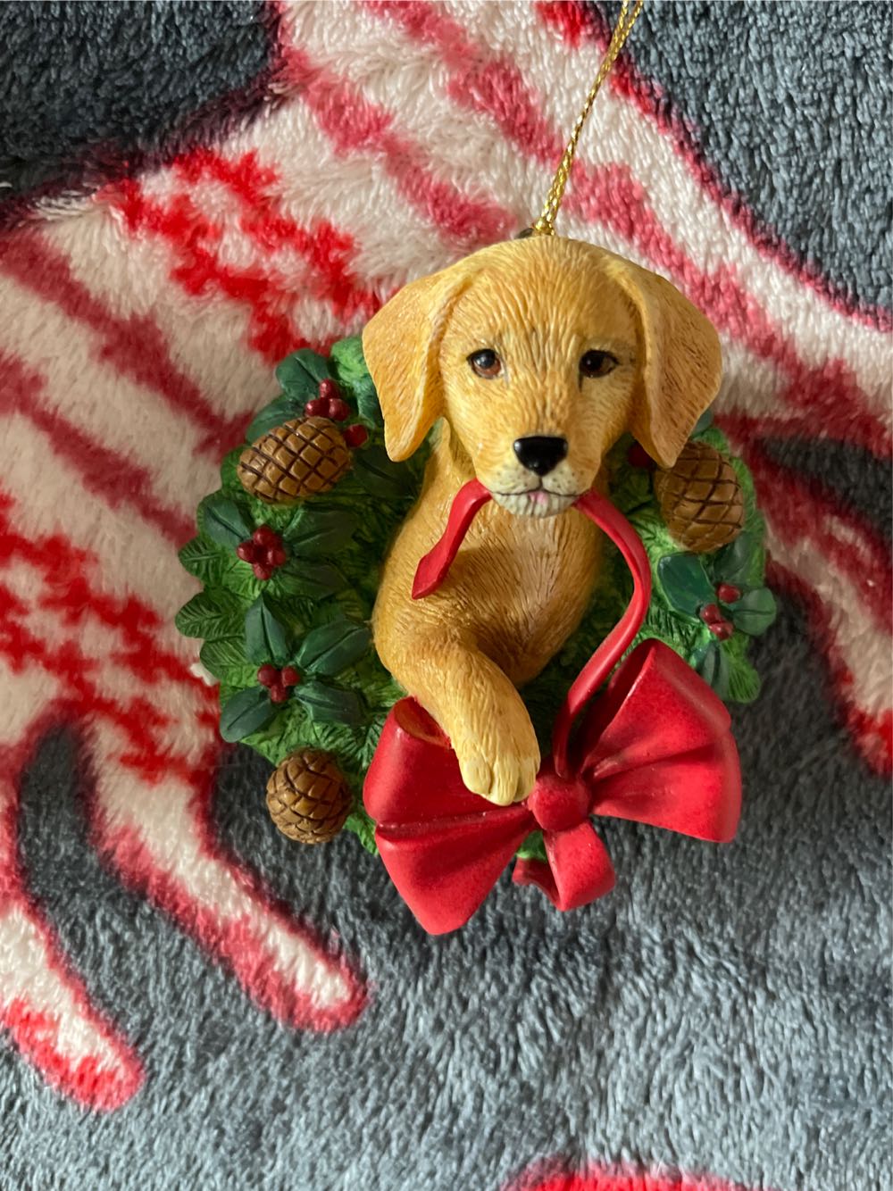 A Golden Christmas  ornament collectible - Main Image 1