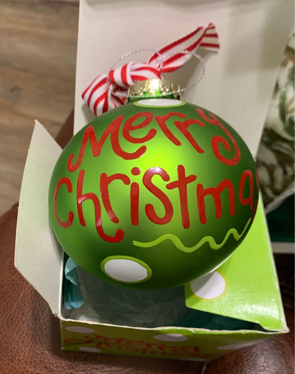 Merry Christmas - Coton Colors (Coton Colors) ornament collectible [Barcode 845499025901] - Main Image 3