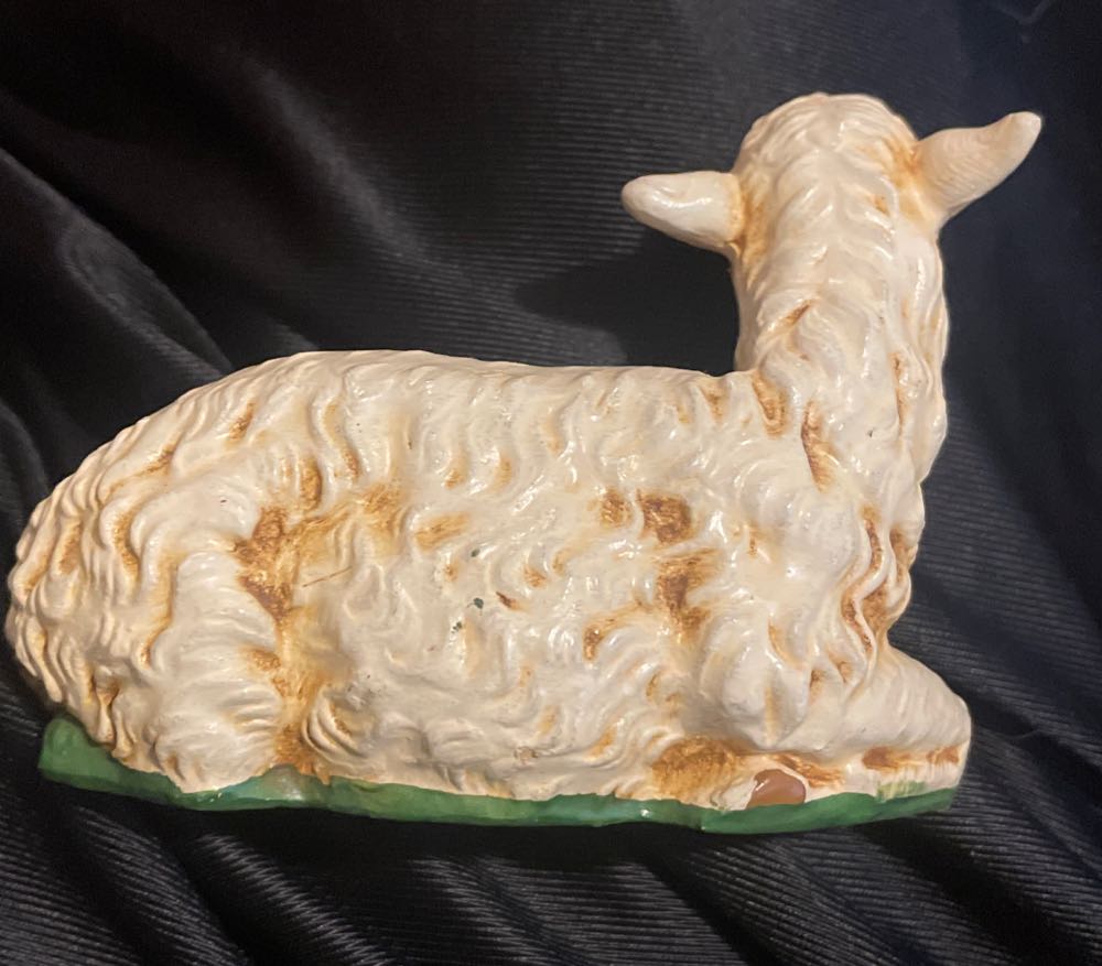 Fontanini - (Set 3) - Animal - Sheep - Supine - Animal (Nativity) ornament collectible - Main Image 2