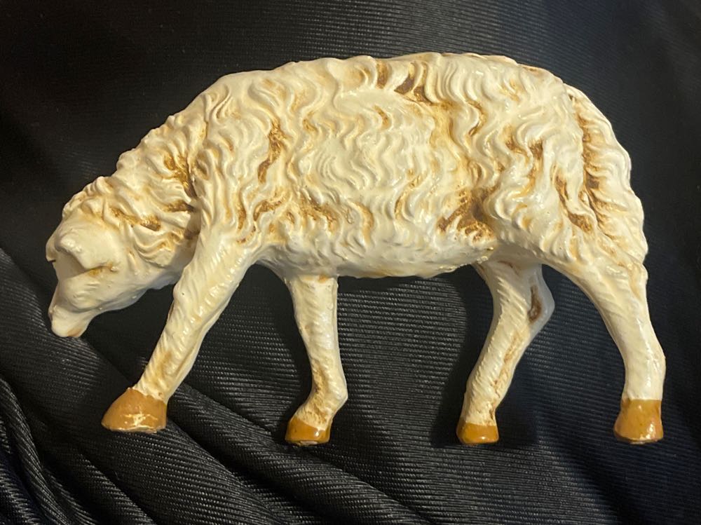 Fontanini - (Set 3) - Animal - Sheep - Grazing - Animal (Nativity) ornament collectible - Main Image 2