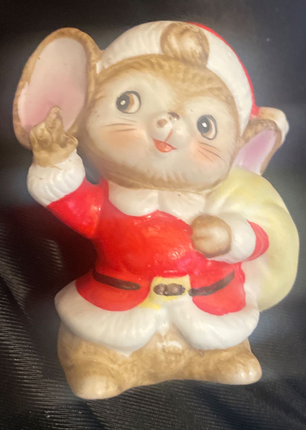 Mini Meerkat In Christmas Tree Outfit