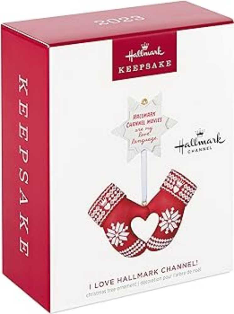 I Love Hallmark Channel! - Hallmark Channel (Christmas) ornament collectible [Barcode 763795821808] - Main Image 3