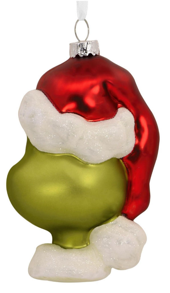 The Grinch (glass) - Grinch (How The Grinch Stole Christmas) ornament collectible [Barcode 763795760145] - Main Image 2
