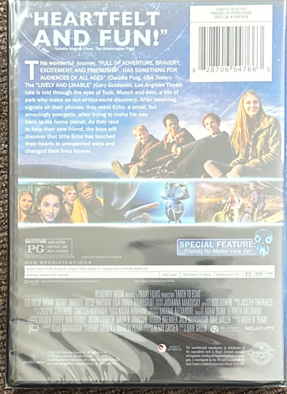 Earth to Echo  ornament collectible [Barcode 828706547663] - Main Image 2