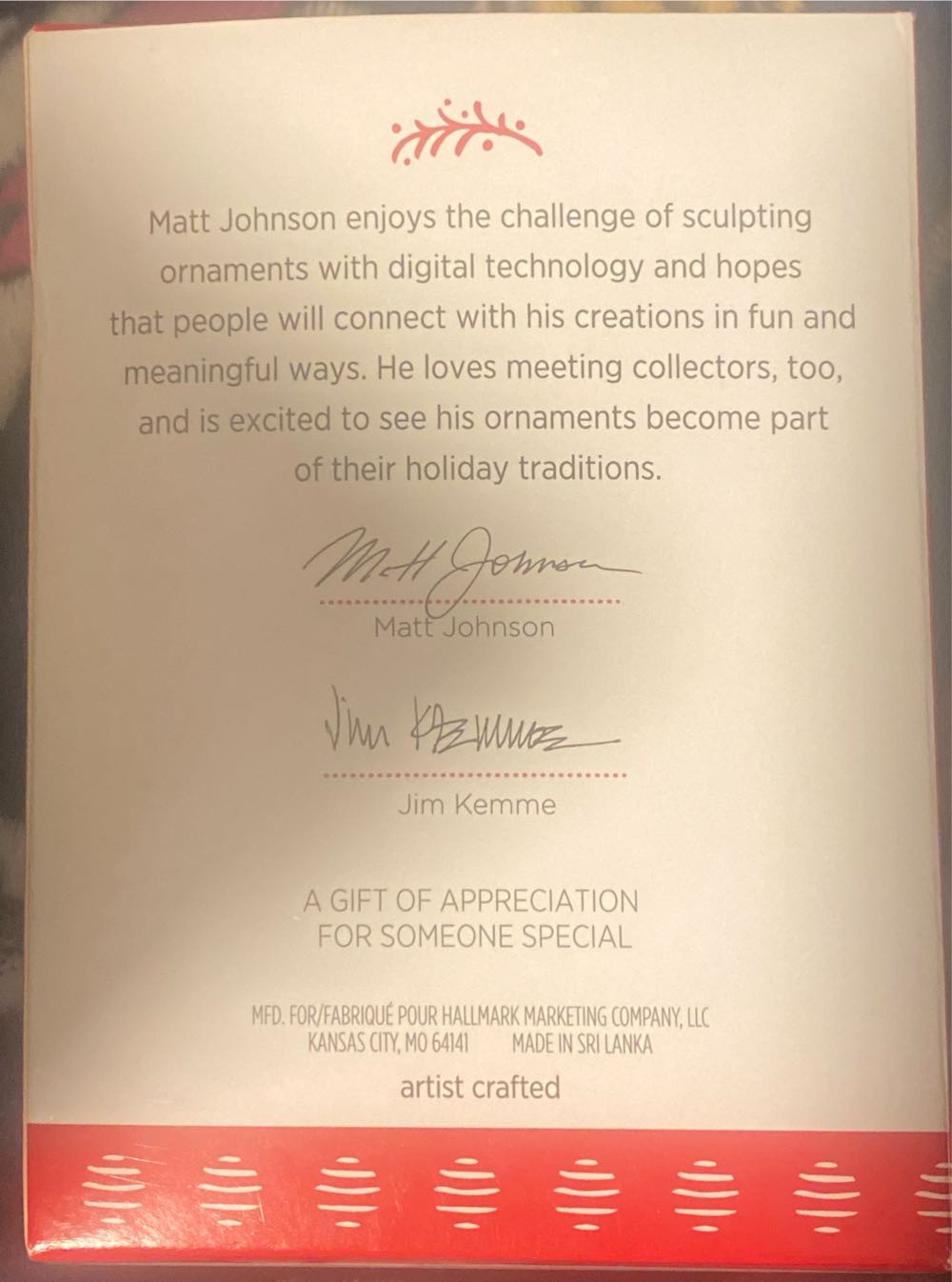 Sweet Snowman - Sweet Snowman (Limited Edition) ornament collectible - Main Image 2