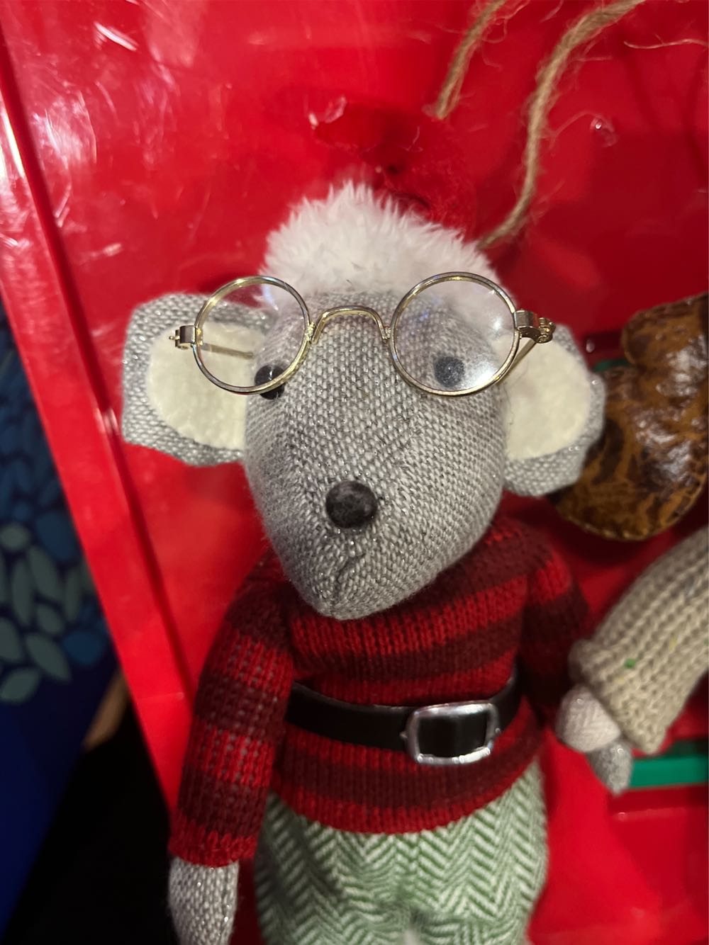 Mr Mice And Mr Moose - Woodlands (Plush) ornament collectible - Main Image 2