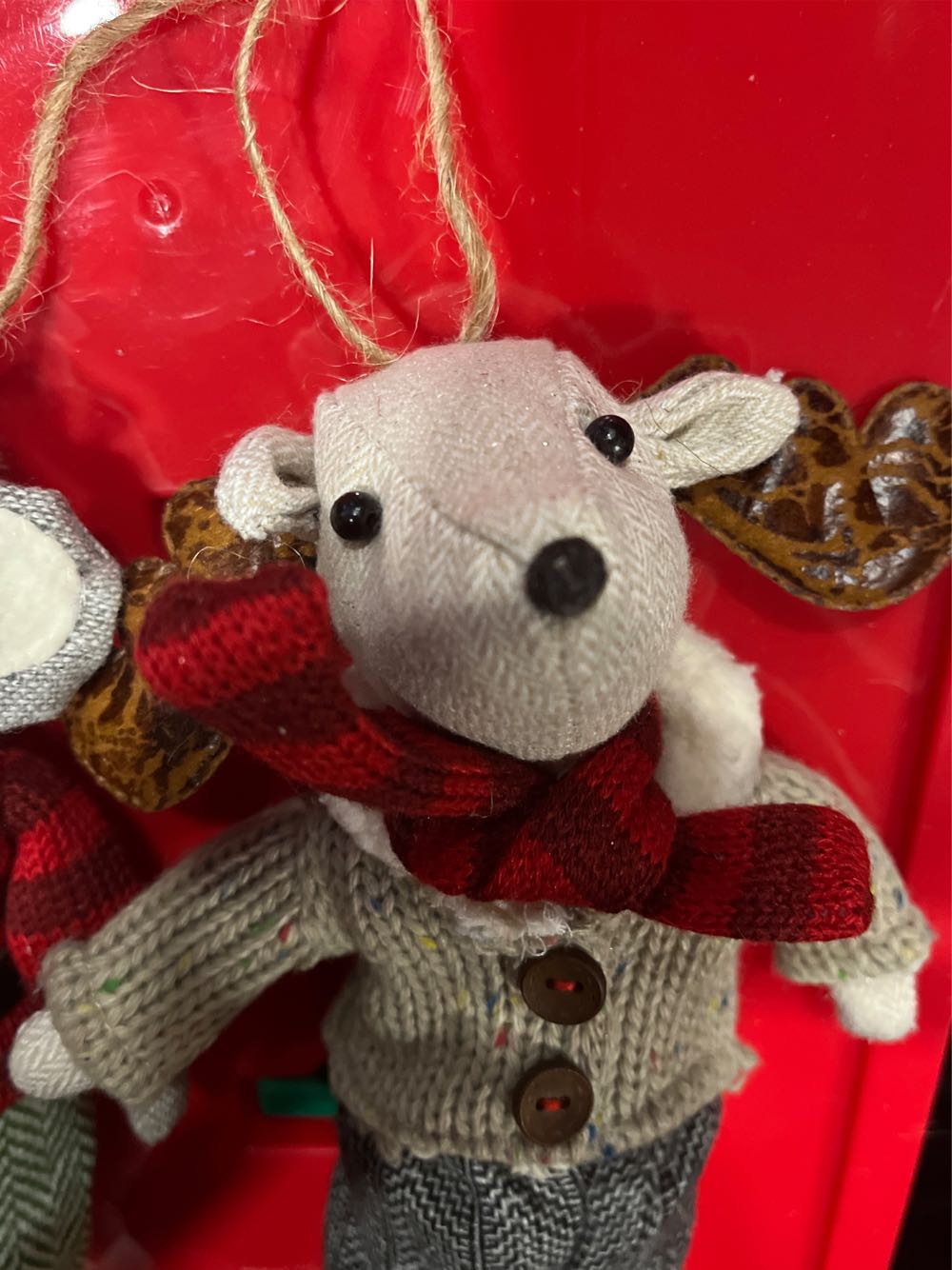 Mr Mice And Mr Moose - Woodlands (Plush) ornament collectible - Main Image 3