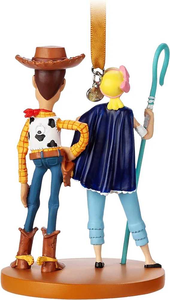 Woody and Bo Peep Sketchbook Ornament - Disney Sketchbook (Toy Story 4) ornament collectible [Barcode 465061591421] - Main Image 2