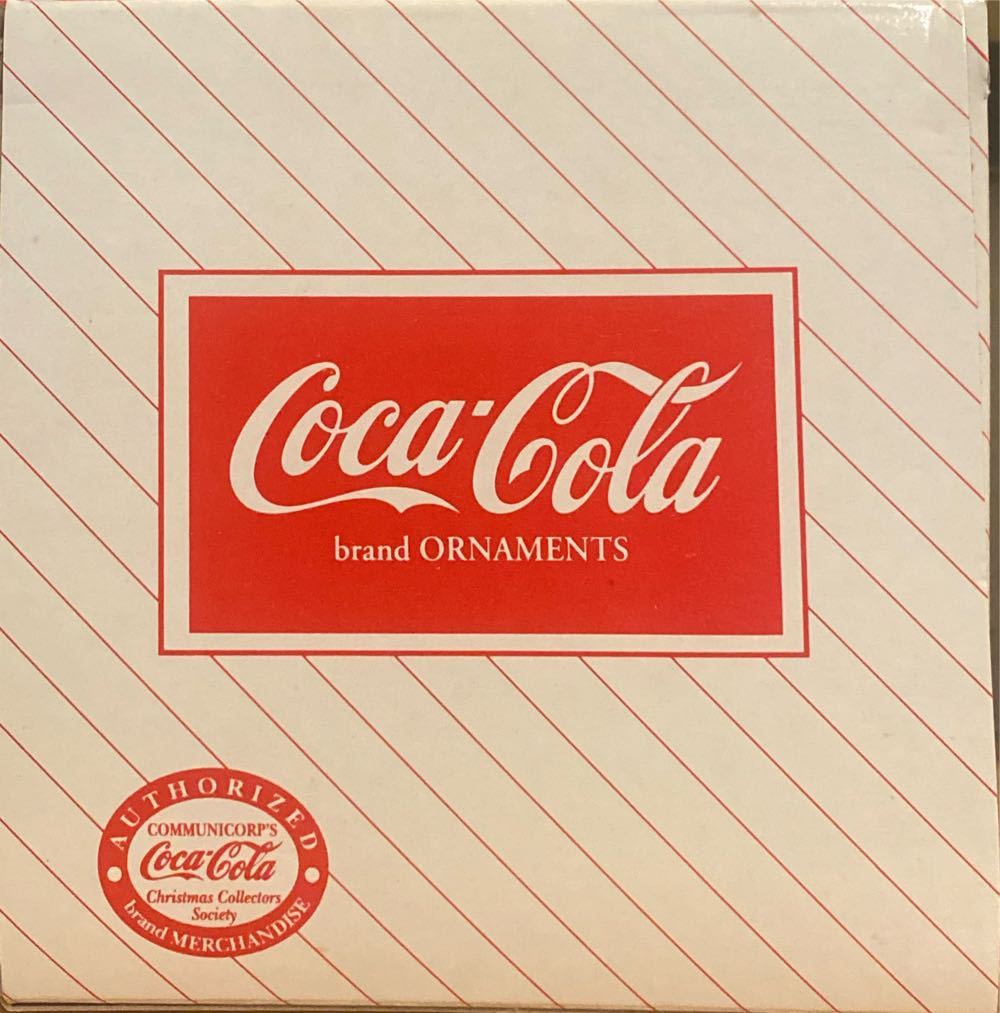 1952 - Ho, Ho, Ho! - Communicorp’s Coca-Cola Christmas Collectors Society (Coca-Cola Santa Claus) ornament collectible - Main Image 2