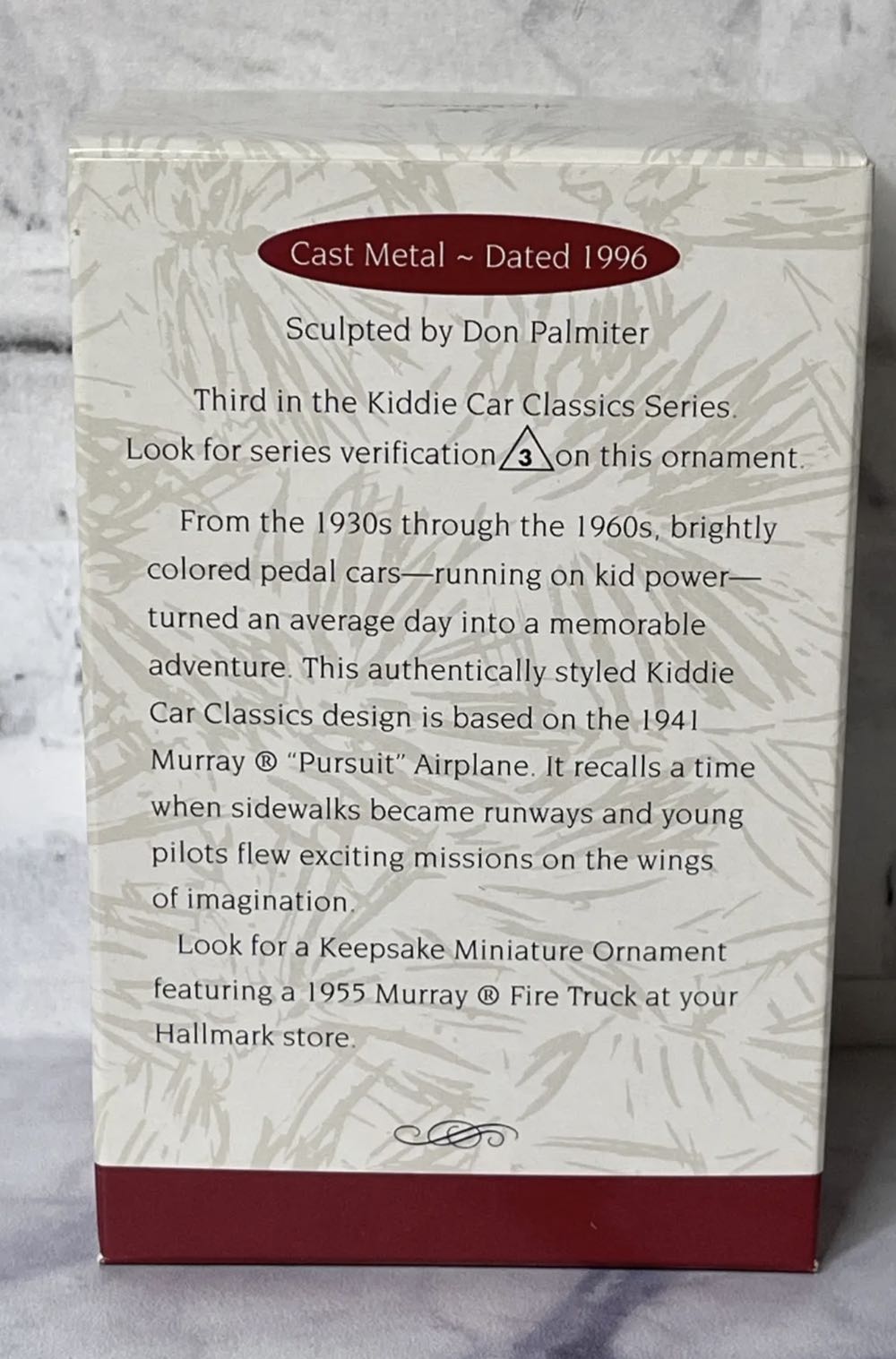 Kiddie Car Classics #3: Murray Spitfire - Kiddie Car Classics ornament collectible - Main Image 2